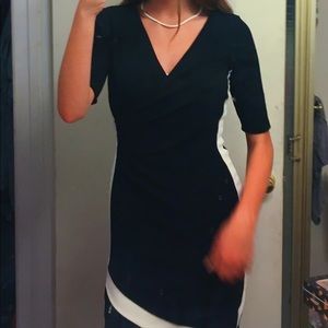 Black and White Dress